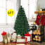 Lighted Artificial Fir Christmas Tree-876918149