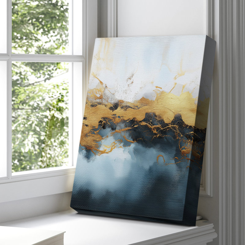 Abstract CDXXXVI Gallery Wrapped Canvas - Ready To Hang, 48" H x 32" W