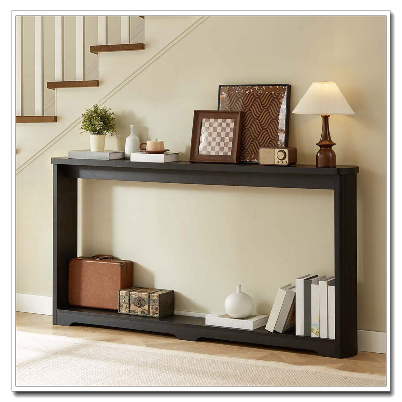 Console 70,1 po, Noir