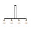Luminaire suspendu linéaire à 4 lumières pour îlot de cuisine Leibowitz-51640186-51640205
