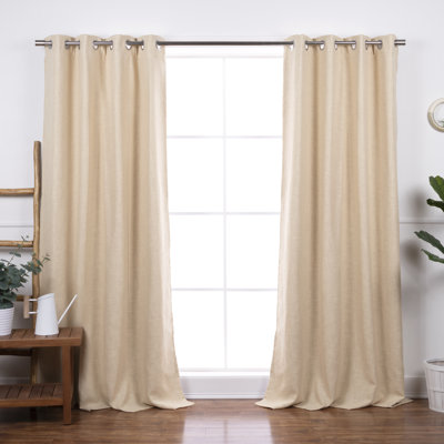 Mendelsohn Polyester Blackout Grommet Curtain Panel