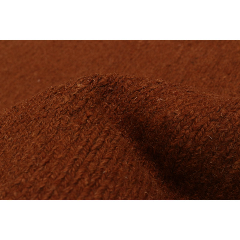 Tapisserie naturelle brune Kilim 6 pi 8 po x 9 pi 10 po