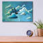 «Astronautical Navigation» par Cindy Thornton, art mural en verre acrylique-349107375