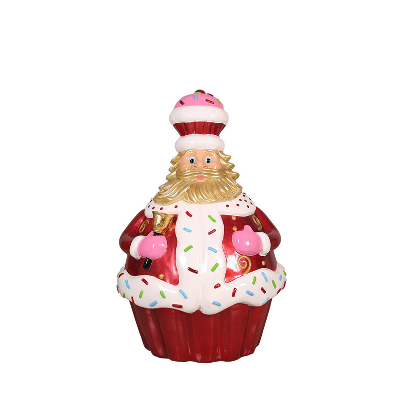 Cupcake Santa