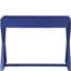 Bureau d'écriture 1 tiroir Twilight Blue avec base en forme de X