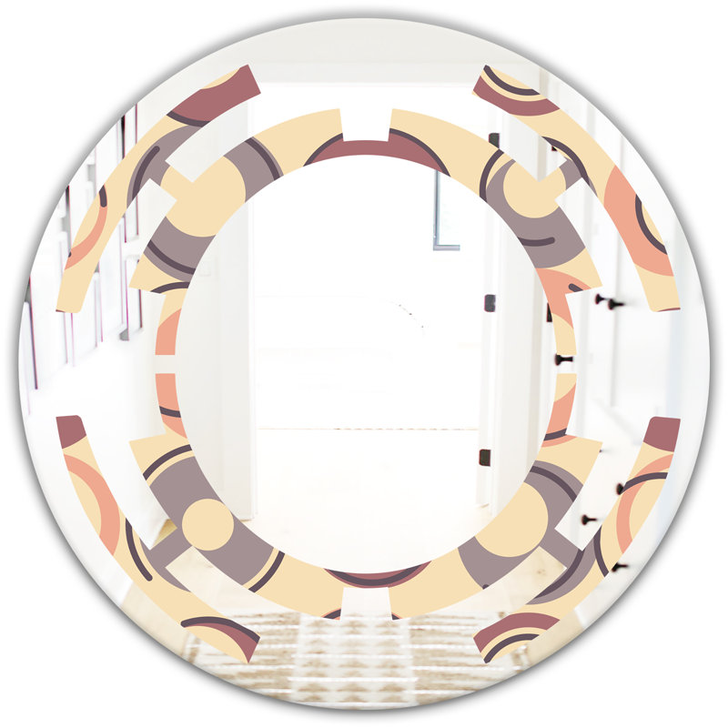 Miroir mural Space, H 23,6 po x l 23,6 po