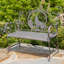 Banc d'extérieur en métal Casale