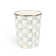 MacKenzie Childs Sterling Check® Waste Bin & Reviews | Wayfair