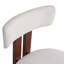Tabouret de comptoir rond avec dossier bas de 26,5 po Canterbury-2061961234