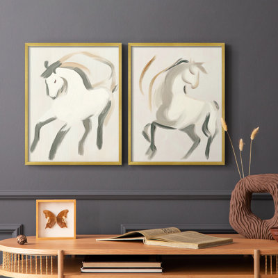 ANIMALS Series CCGLXVI-Reproduction encadrée de qualité supérieure - prête à être accrochée - aucun clou requis - aucun clou requis