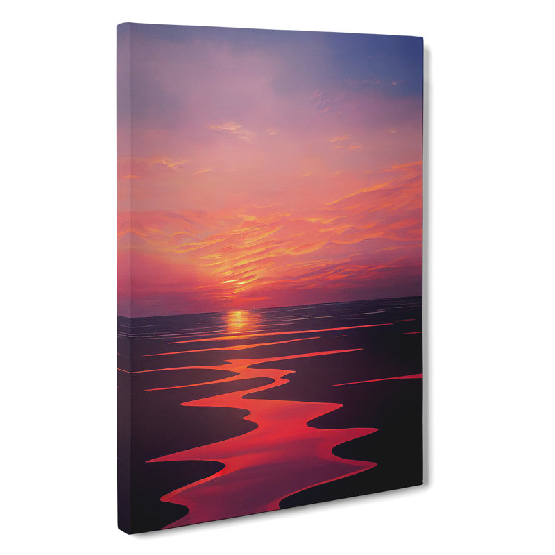 XV1022-4810X Ultimate Sunset - Print, No Matte, Wrapped Canvas, 50cm H x 35cm W