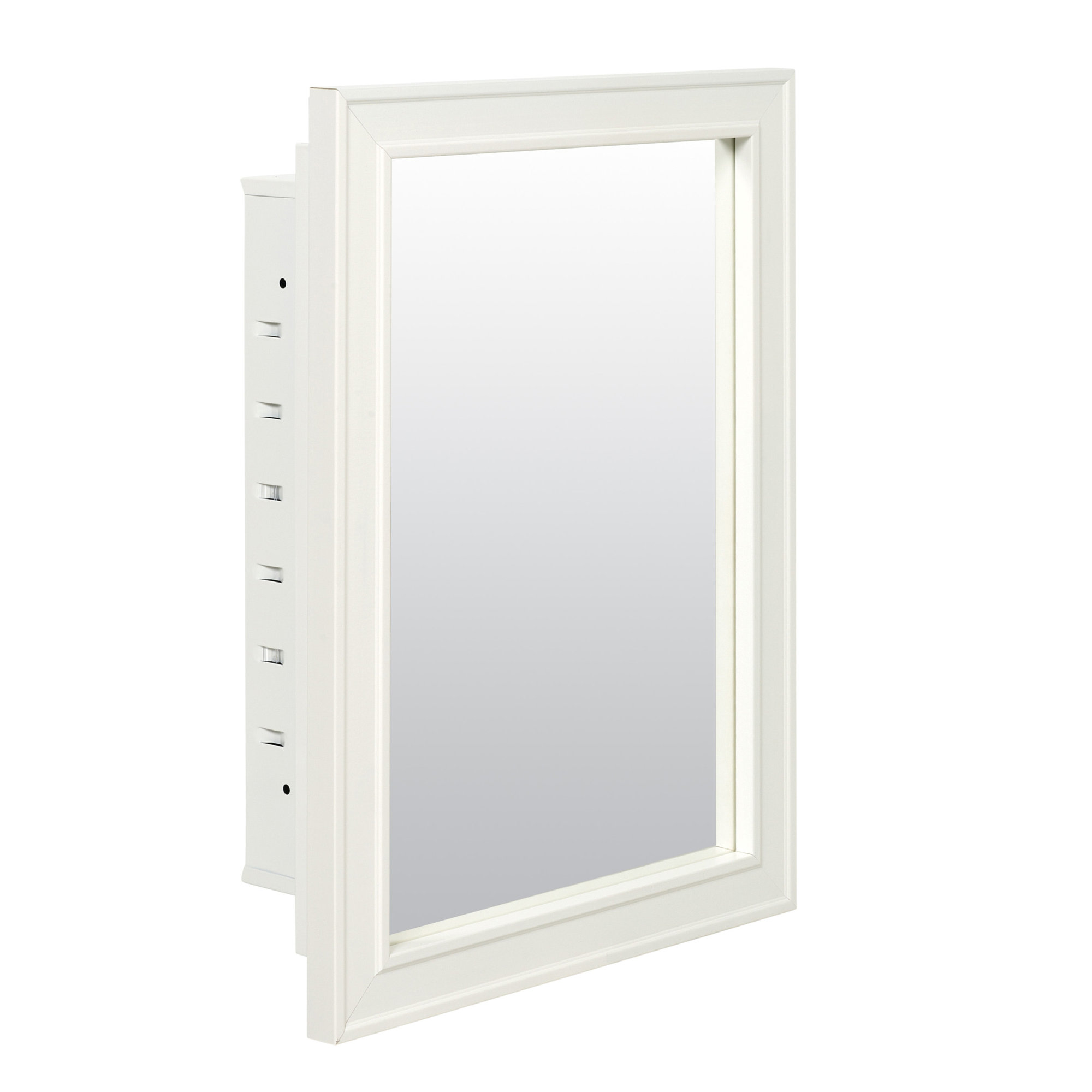 Jenkins Recessed Medicine Cabinet, 22.25" H x 16.625" W x 5" D