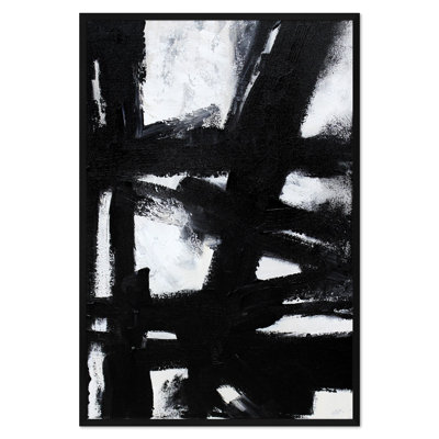 Abstraction - Wrapped Canvas Painting