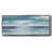 Blue Silver Shore- Framed Canvas