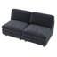 Canapé modulaire modulaire, canapé convertible avec rangement, ensemble de canapé pliant multifonctionnel en tissu-2105273165