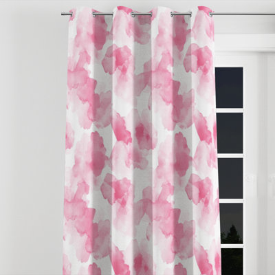 Dreamy For Teenagers Blackout Curtains - Aesthetic Pink Dream Grommet Curtain - 1 Panel