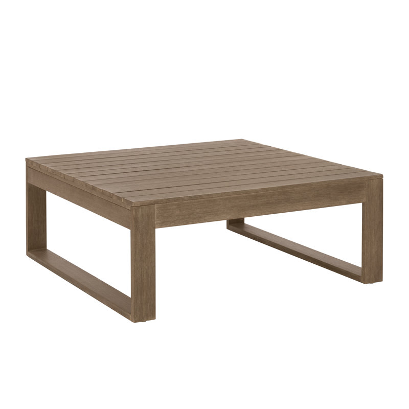 Cove 37.4'' W Solid Wood Coffee Table