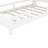 Solid Wood Platform Bed With LED Light And Headboard-745493948
