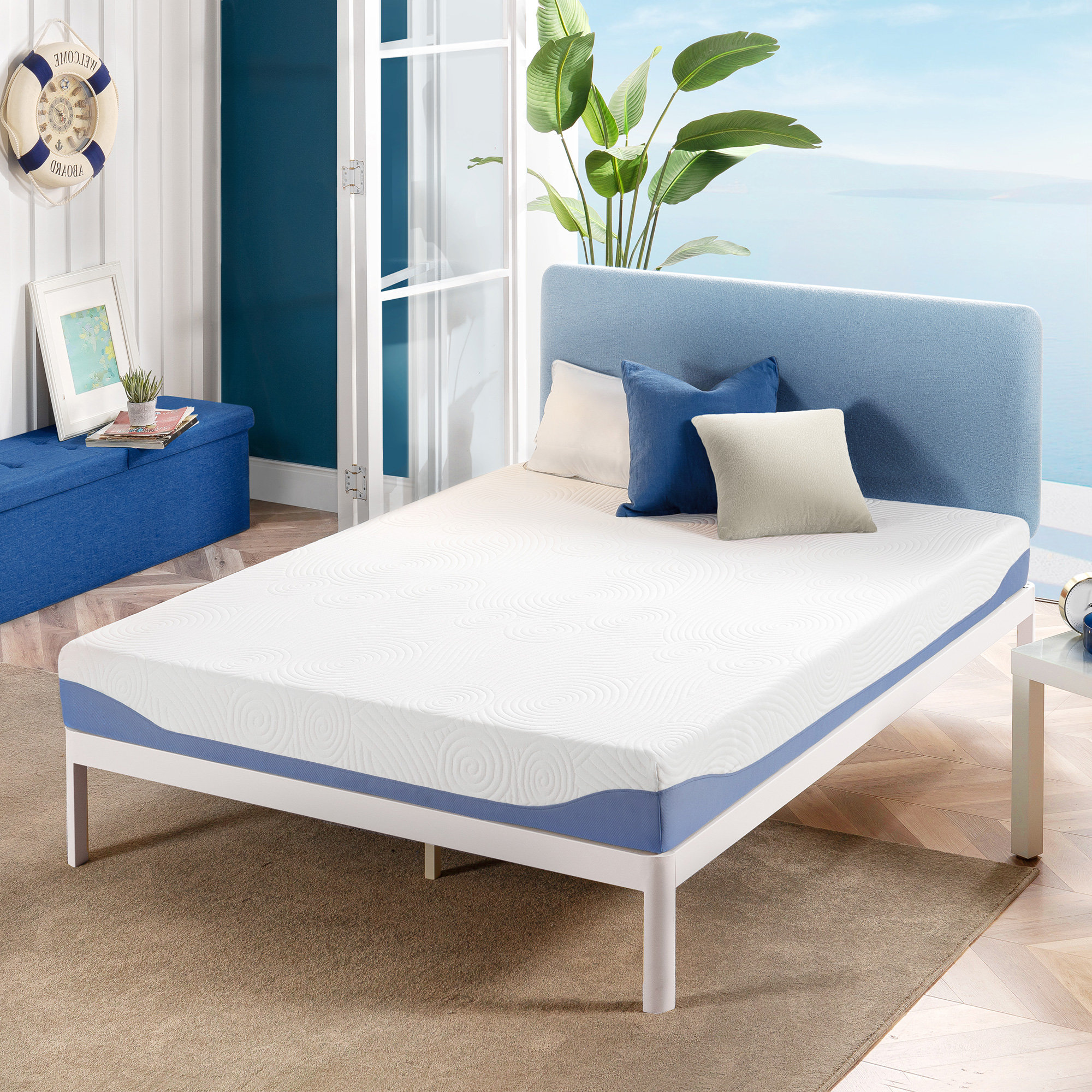 Rest Haven 5 Gel Memory Foam Mattress, Twin