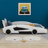 Addalynn Twin Size Race Car-Shaped Platform Bed-817608784