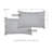 Dandelion Faust Ticking Striped 100% Cotton Pillowcase-1855919916-1855920774