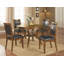 Chaise d’appoint en brun foncé James