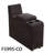 Ileana Upholstered U-Shaped Sectional with Ottoman Left Hand Facing-95615554