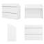 Rectangle Manufactured Wood Reception Desk