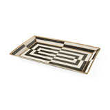 Op Art Rectangle Serving Tray