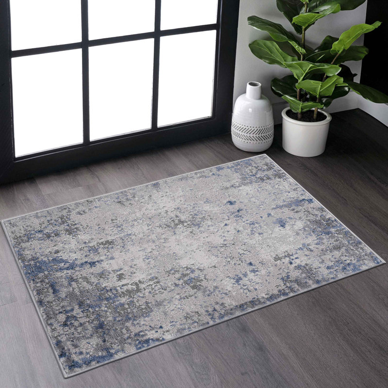 Collection Abstract Non-Shedding Living Room Bedroom Dining Home Office Stylish And Stain Resistant Area Rug