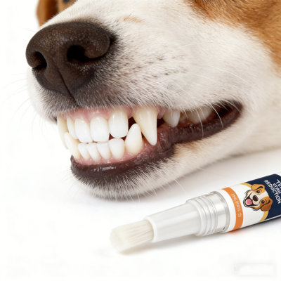 Pet Cleaning Pen for Teeth Stain Removal 6ml, White