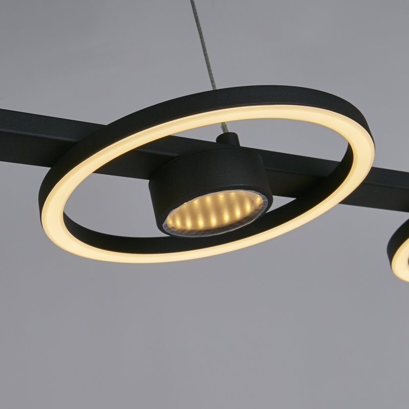 Danute 1 - Light Black LED Pendant