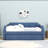 Twin Linen Upholstered Daybed with Twin Trundle-901597820