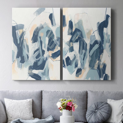 Interlocking Melody I-Premium Gallery Wrapped Canvas -Ready to Hang