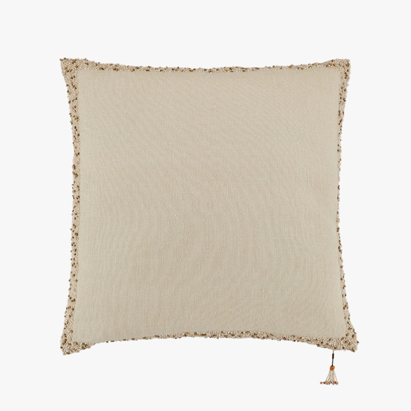 Coastal Breeze Serafina Pillow Cover & Insert, Ivory