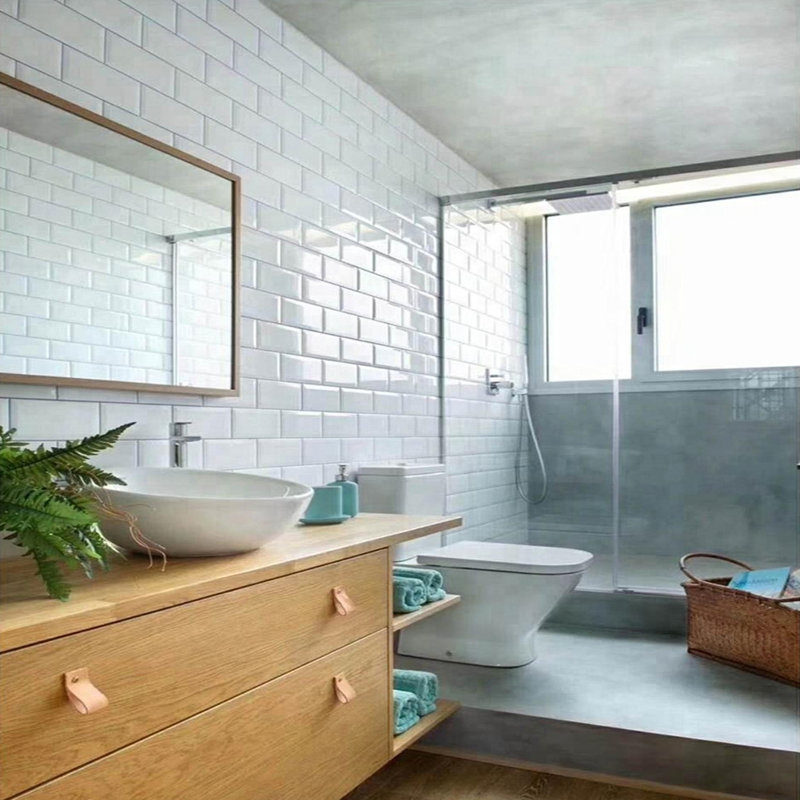 Addy 30.5cm W x 30.5cm L PVC Peel and Stick Mosaic Tile, Whitesmoke