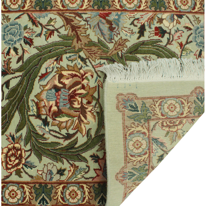 Tapis de couloir pak-persan Elif Lt. Green