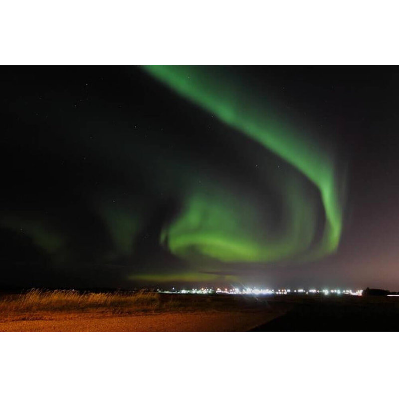 Décalcomanie murale aurora de l’alberta st. alberta, 16 po x 24 po
