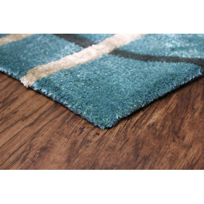 Barba Wool Geometric Indoor Rug