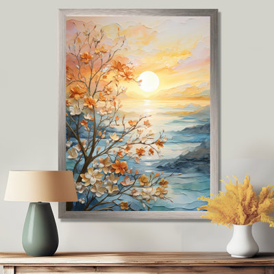 Impression sur toile Ivoneta Bold Sunrise Eernal Renewal I - lever et coucher de soleil