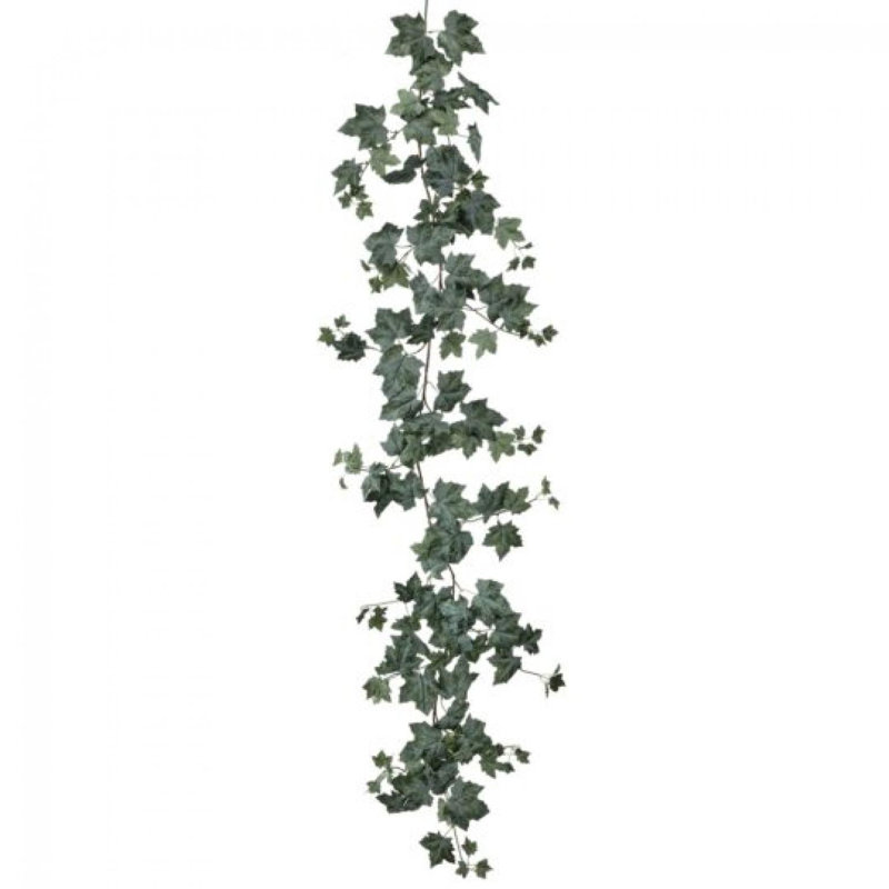 Frosted Grape Leaf Garland