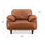 Kaylee Top Grain Leather Chair-380586497