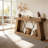 Two-Tier Side Table,Unique Entryway Table,Functional Console Table