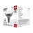 13.3 Watt (90 Watt Equivalent), LED, 3700 CBCP, Dimmable Light Bulb, Selectable CCT E26/Medium (Standard) Base
