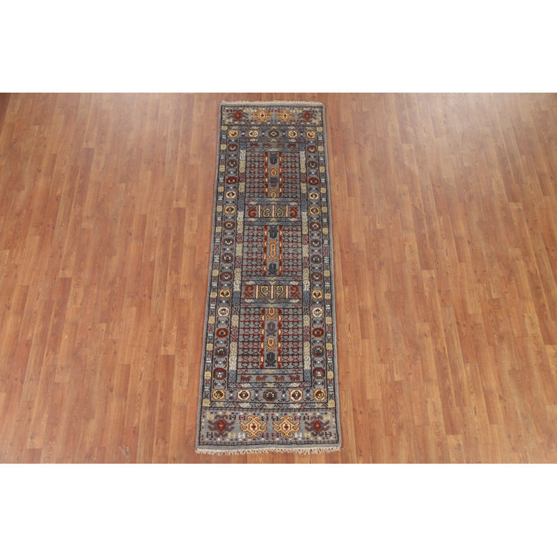 Tapis de couloir oriental géométrique 3x8
