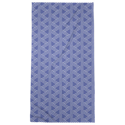 Serviette de bain zigzag classique