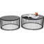 Wire Frame Coffee Table with Storage-100006521