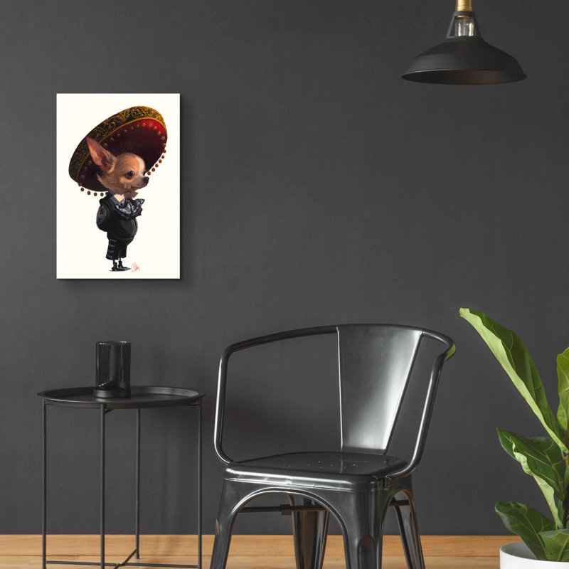 "Senorita" par Thomas Fluharty, H 24 po x l 16 po