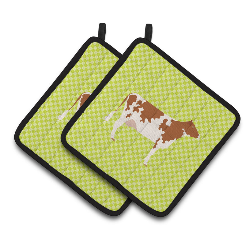 Cuisinier poignée de vache ayrshire caroline de trésors
