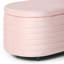 Banc de rangement rembourré en polyester Farrah-96128294-96128304